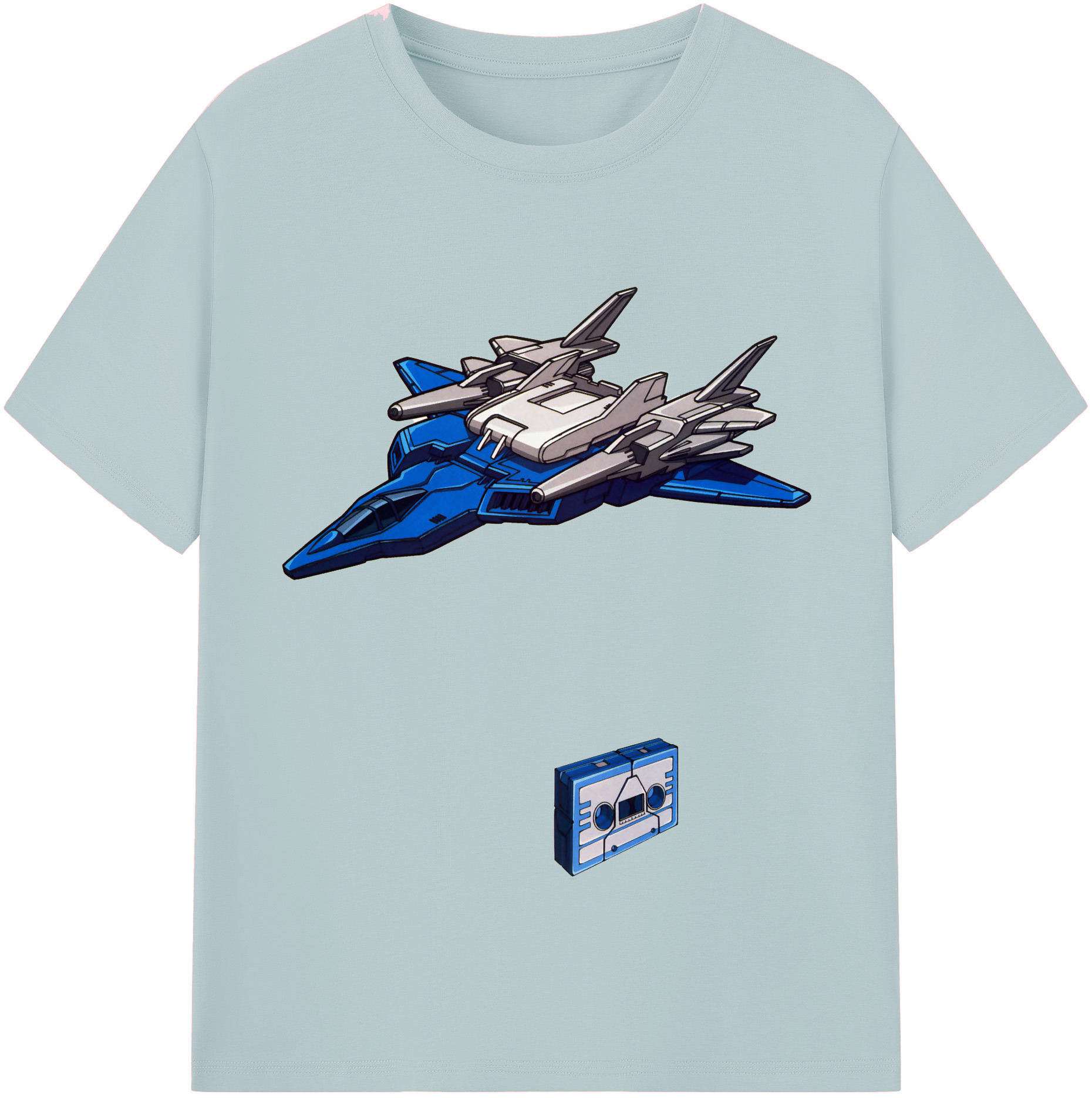 （画像用）  綿100％半袖Tシャツ（フロントプリント）